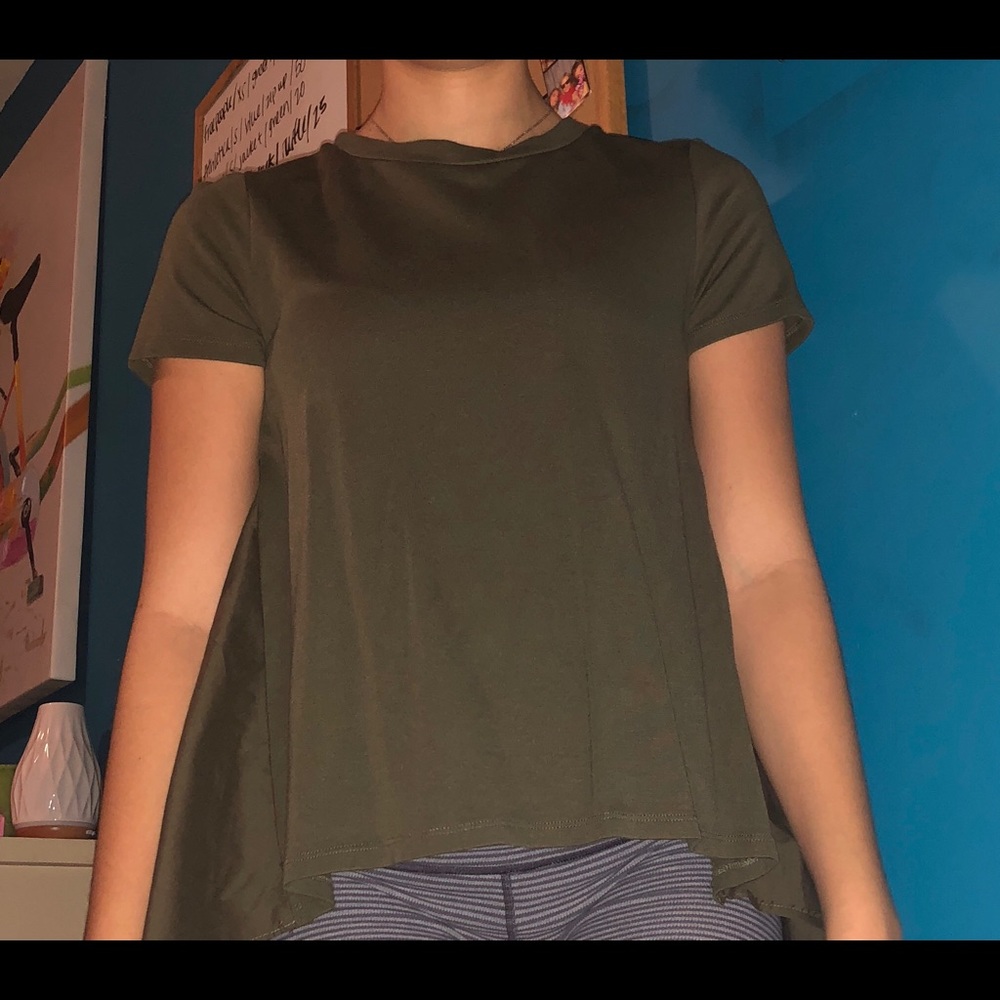 Army green top